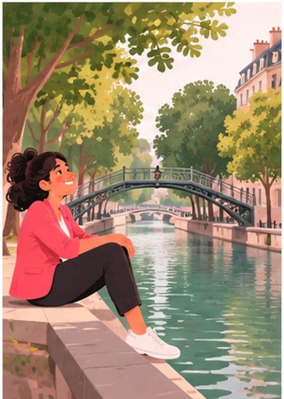 La conciergerie assise au bord de l’eau à Clichy