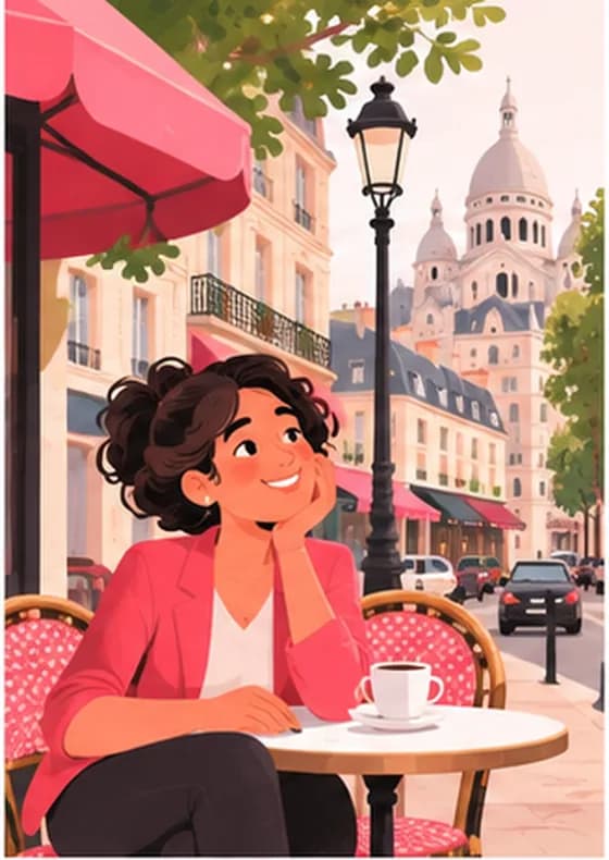 La conciergerie en terrasse de café dans le quartier Montorgueil