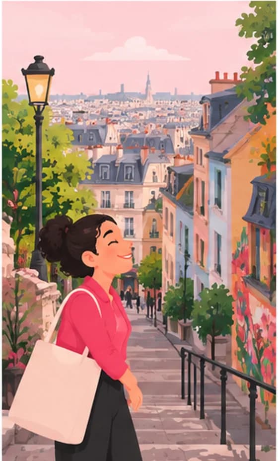 La conciergerie dans une rue colorée de la Butte-aux-Cailles