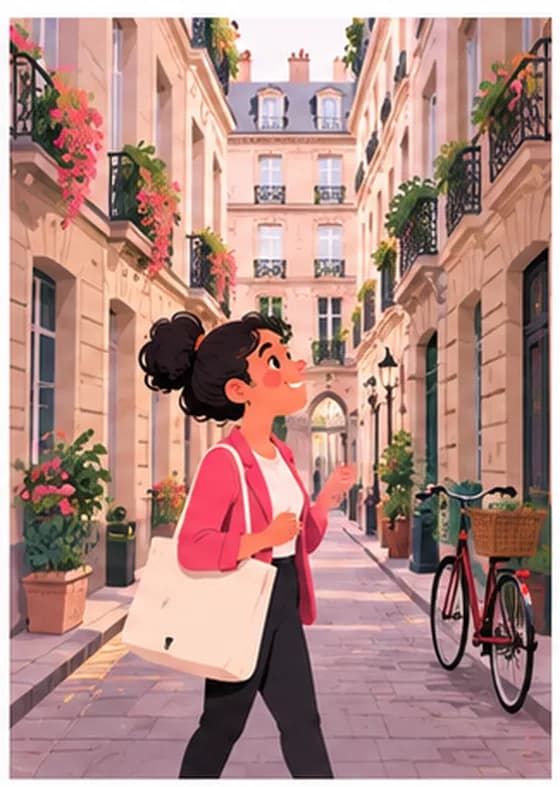 La conciergerie dans une rue résidentielle du 14e arrondissement